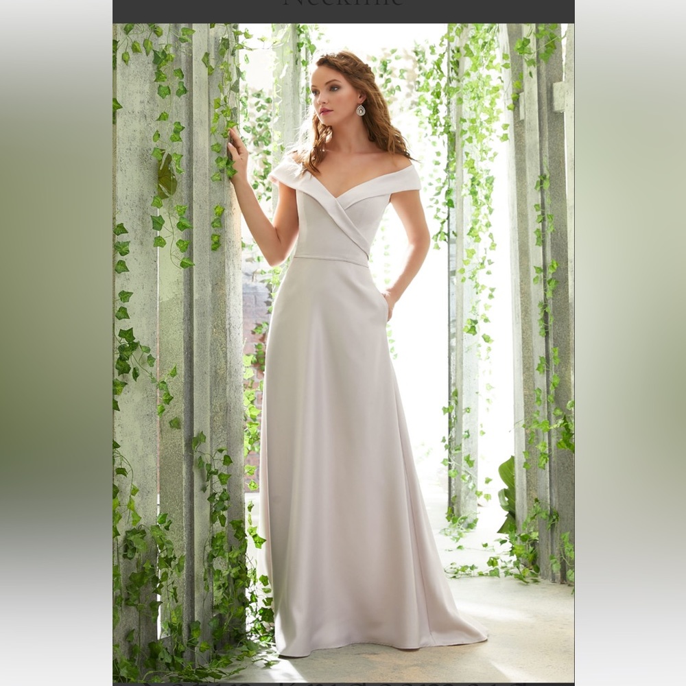 Morilee champagne Dress